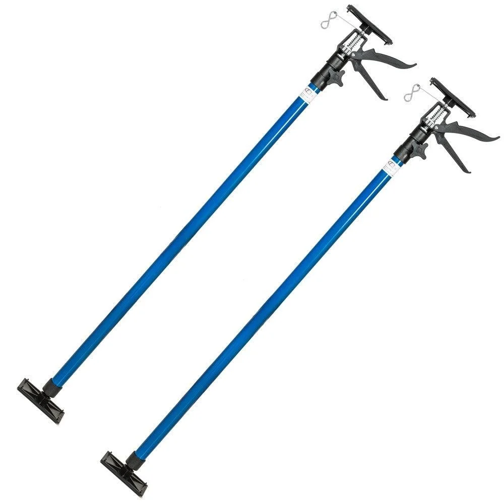 2 x etais télescopique support barre tiges traverse de plafond set 115-290 cm 30 kg 08_0000501