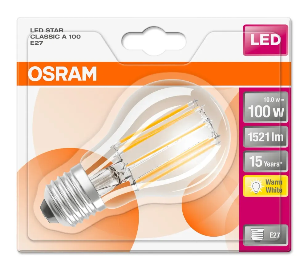AMPOULE LED 11W E27 STD FIL TEMPÉRÉ