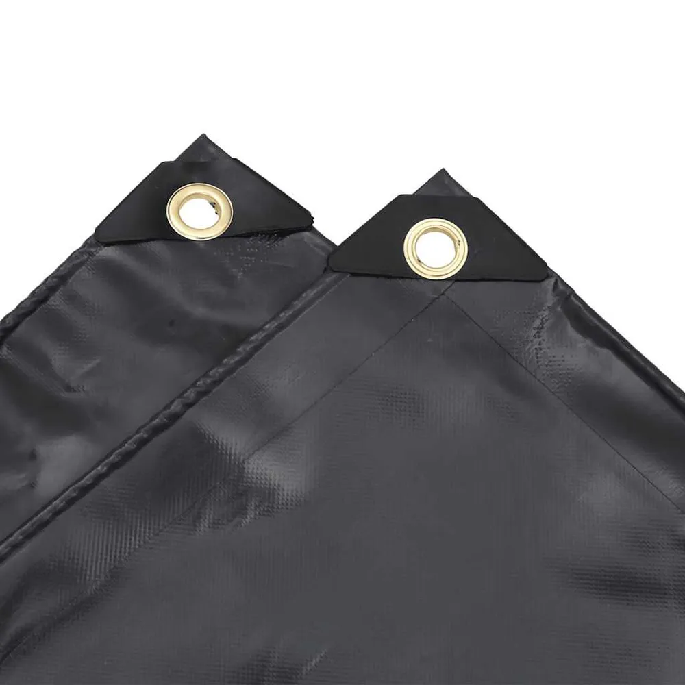 Bâche noir 1x2,5 m 650 g/m²