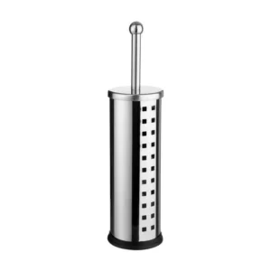 Détecteur de CO2 Brosse WC Inox "Cube" 27cm Argent