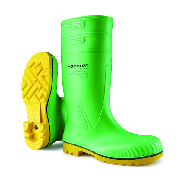 Bottes HAZGUARD vertes S5 - 43 - DUNLOP