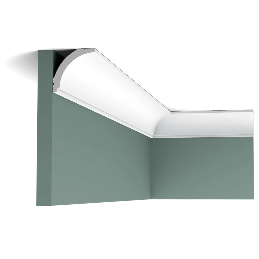 Stuckleiste CX109 weiß | 44 x 44 x 2000 mm