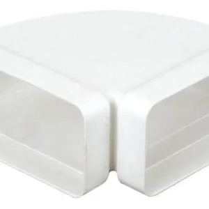 Coude h 90 55x110 joints Réf. 460058 ATLANTIC CLIMATISATION VENTILATION pour Climatiseur split
