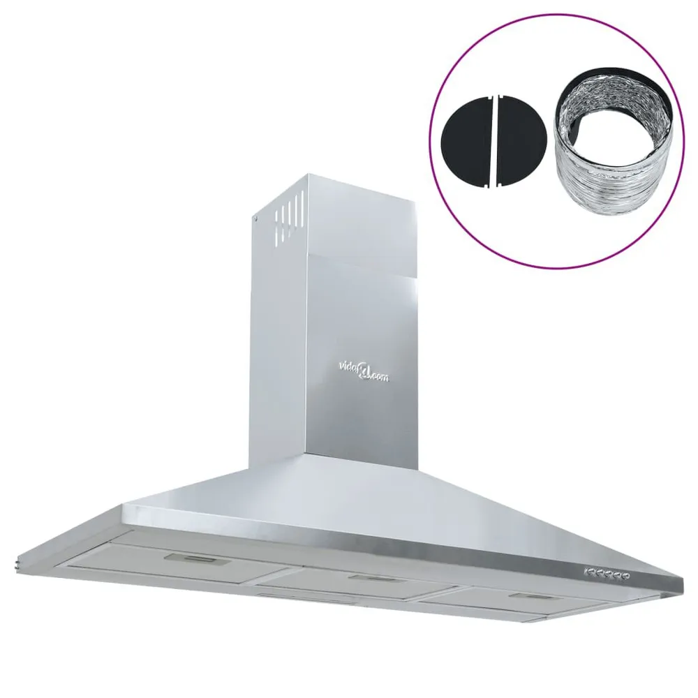Hotte aspirante 90 cm acier inoxydable (Classe +)