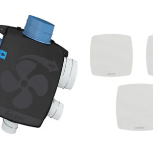 VMC simple flux auto-réglable Sauter Agalina extra plat