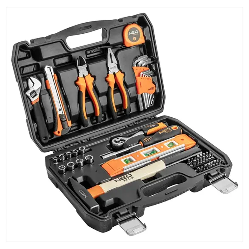 Certifié CE Coffret ensemble d'outils 60 pièces NEO TOOLS - 10-200