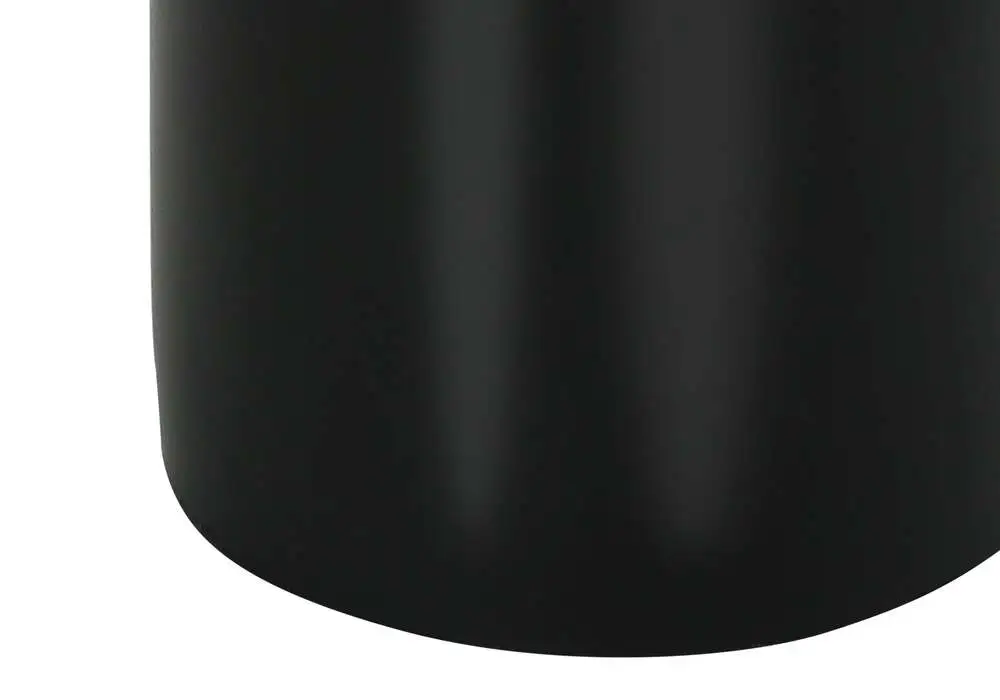 éClairage - Lampe De Table 25"H BéTon Noir / Abat-Jour Noir | Dimmable | Haute luminosité