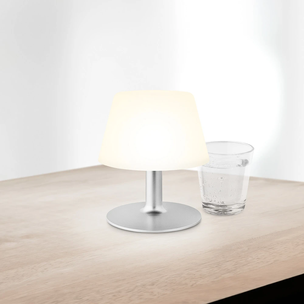 EVA Solo SunLight lampe de table LED opale 16cm en papier artisanal