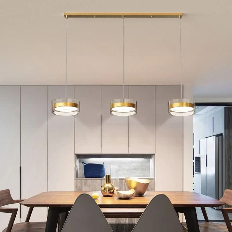Lustre Chic Ilot | Filo avec LED intégrée non remplaçable