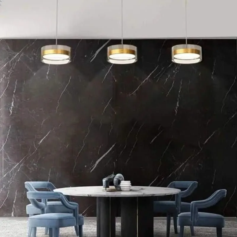 Lustre Chic Ilot | Filo avec LED intégrée non remplaçable