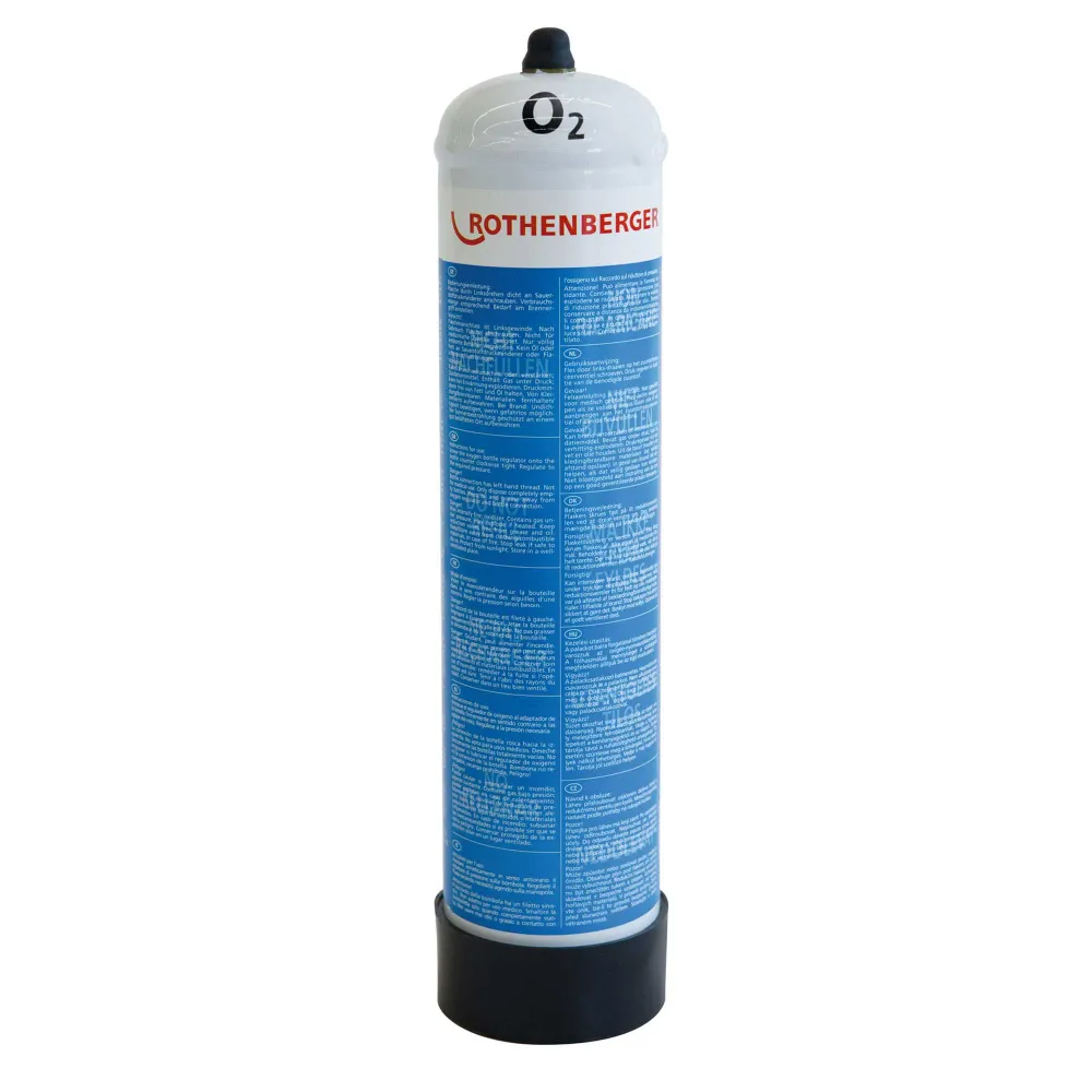 Bouteille d'oxygène Rothenberger 1L 110 bars