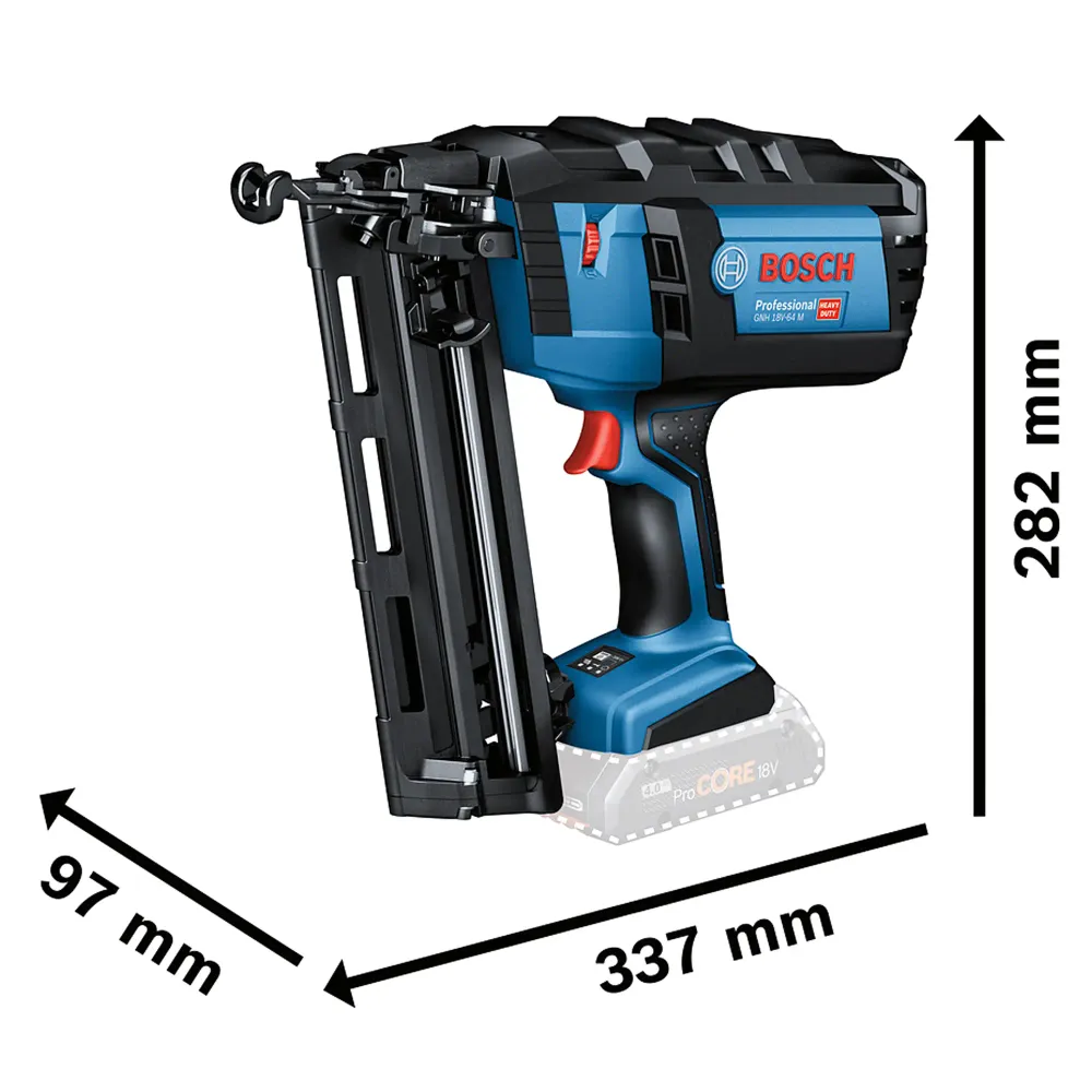 Cloueuse Bosch GNH 18V-64M