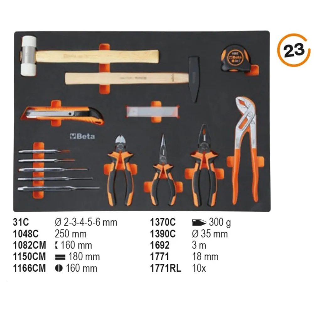 Coffre à outils Beta C04BOX- VU