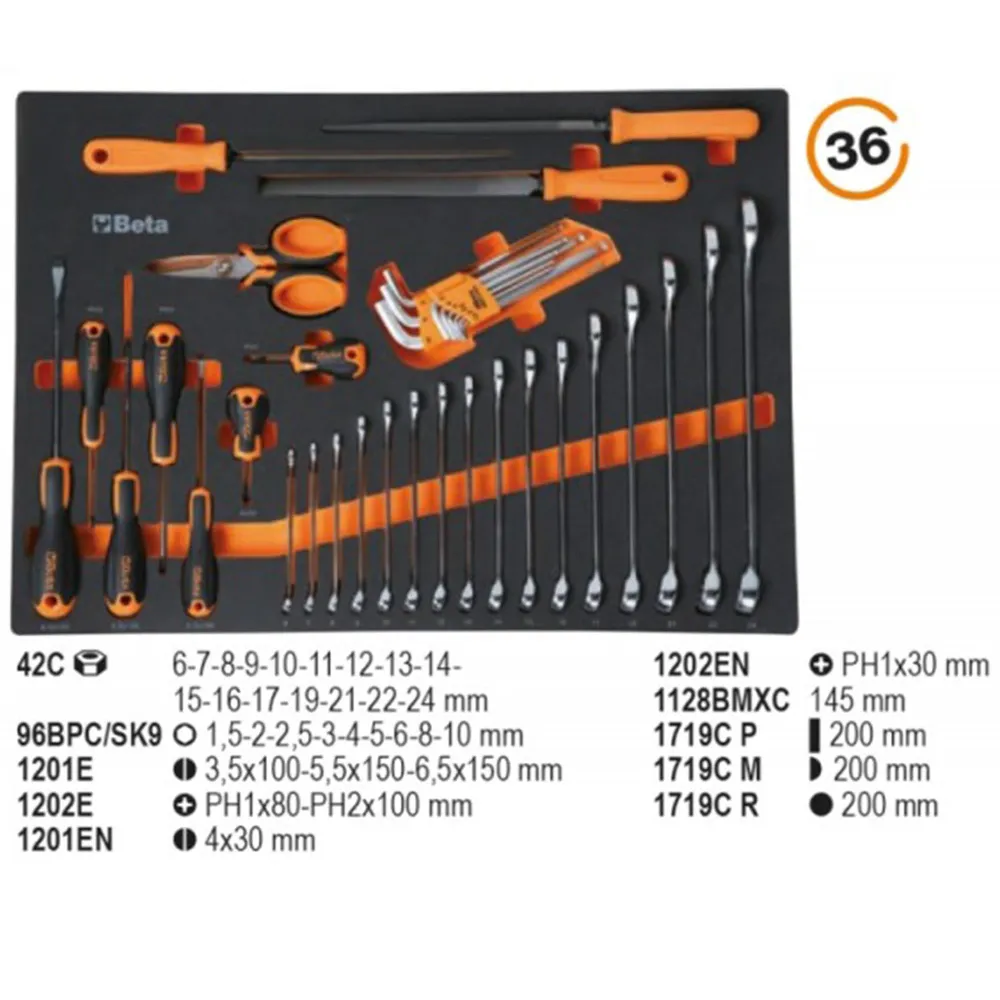 Coffre à outils Beta C04BOX- VU