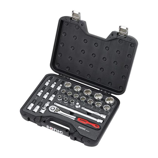 Douille combinée Sonic 1/2'' Drive 28-pcs US Sizes