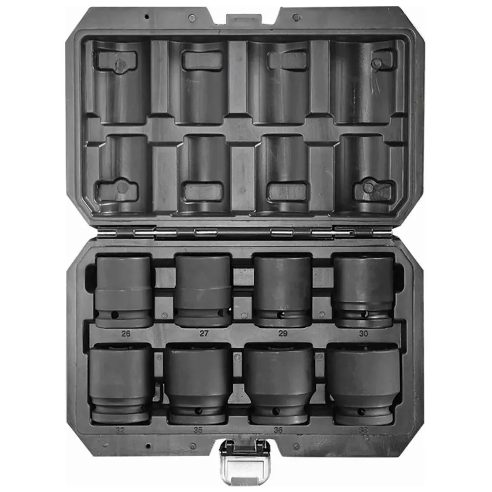 DOUILLES CHOCS 3/4" - COFFRET DE 8PC