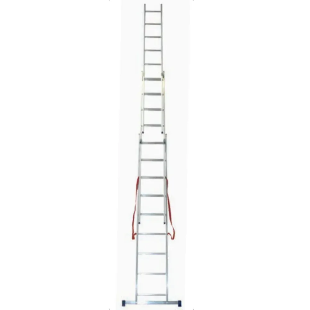 Echelle transformable 3 plans / 3 x 10 échelons / 2m86 - 6m22