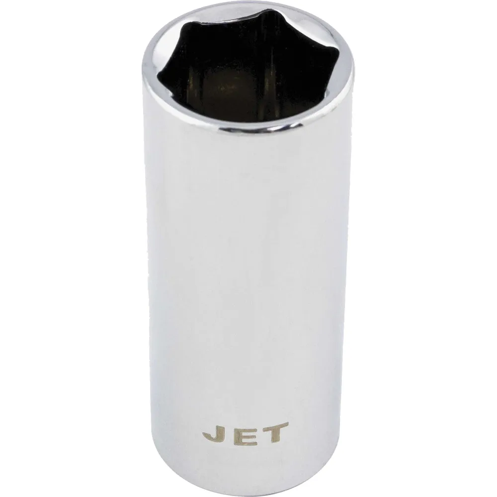 Prise chromée JET