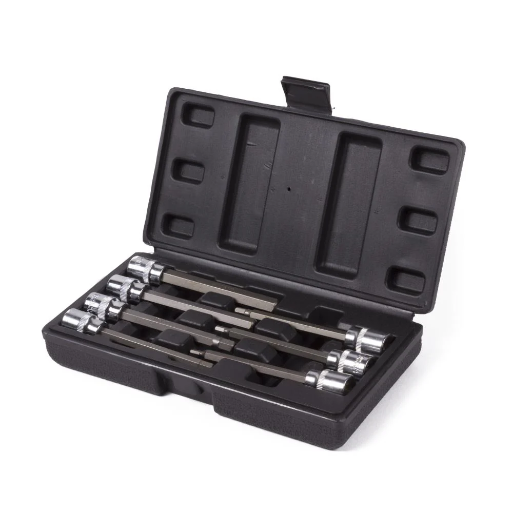 Jeu de douille hex extra longues 7 pcs 3/8''