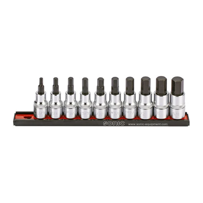 Jeu de douilles à six pans Sonic 1/2" US Sizes