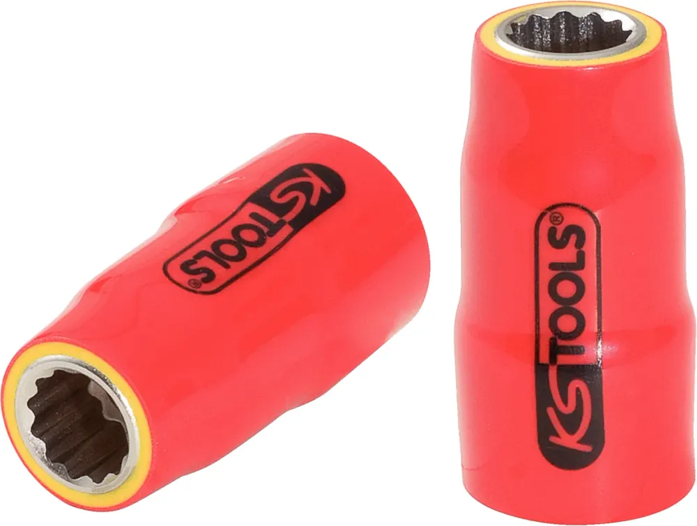 KS TOOLS Douille 3/8' avec revêtement isolant, 5/8' ( 117.1026 )