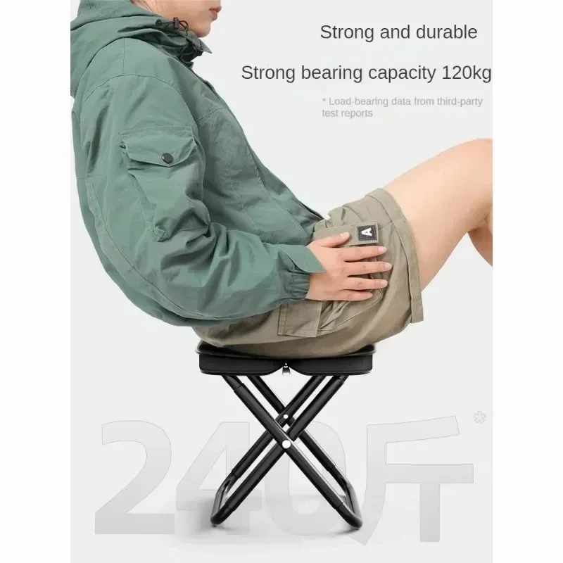 2x Mini Tabouret pliant - Ultra compact Lesobjetsdunet