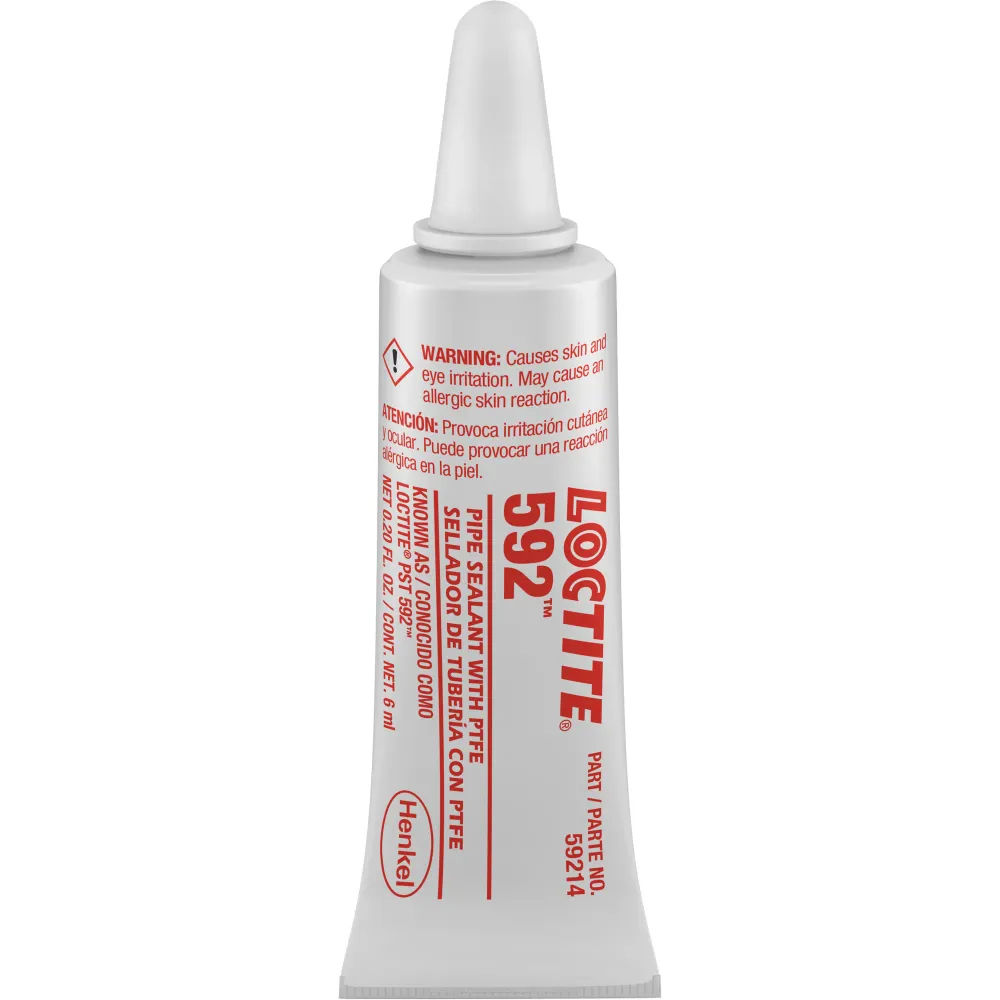 592™ PST® Slow Cure Thread Sealant, Tube, 6 ml, -54° C - 204° C/-65° F - 400° F Loctite