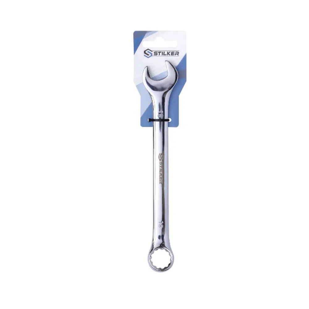 Clé mixte 18mm sur carte