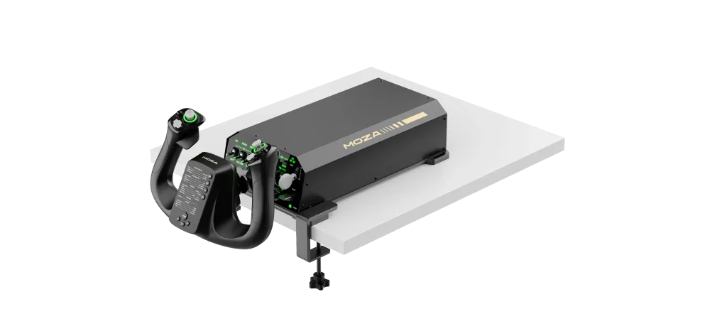 MOZA Pince de table pour volant de simulation de vol