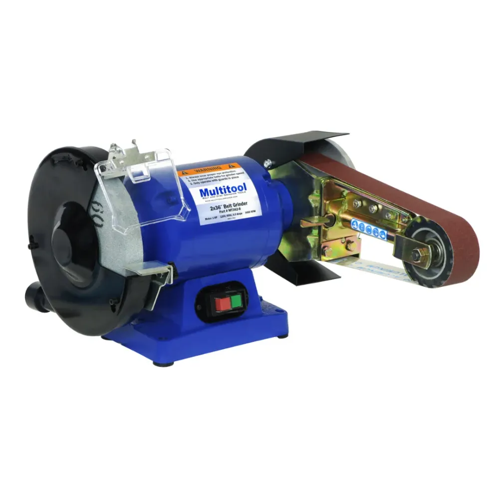 Multitool 2 "x 36", 1 HP Grinder de la courroie