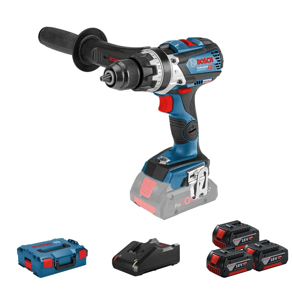 Perceuse visseuse Bosch Batterie GSB 18V-110C 5Ah