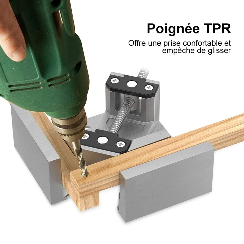 Pince à Angle Droit Réglable en Alliage D'aluminium