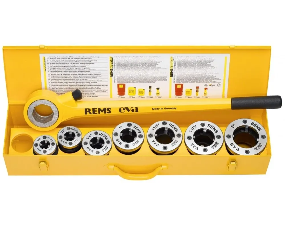 REMS EVA SET R 1/2 - 1 1/4" R 1/2-