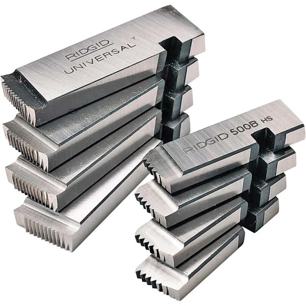 Filières pour tubes à utiliser avec les têtes de filière universelles modèles n° 504A, 711, 713, 811A, 815A, 816, 817 et 8...