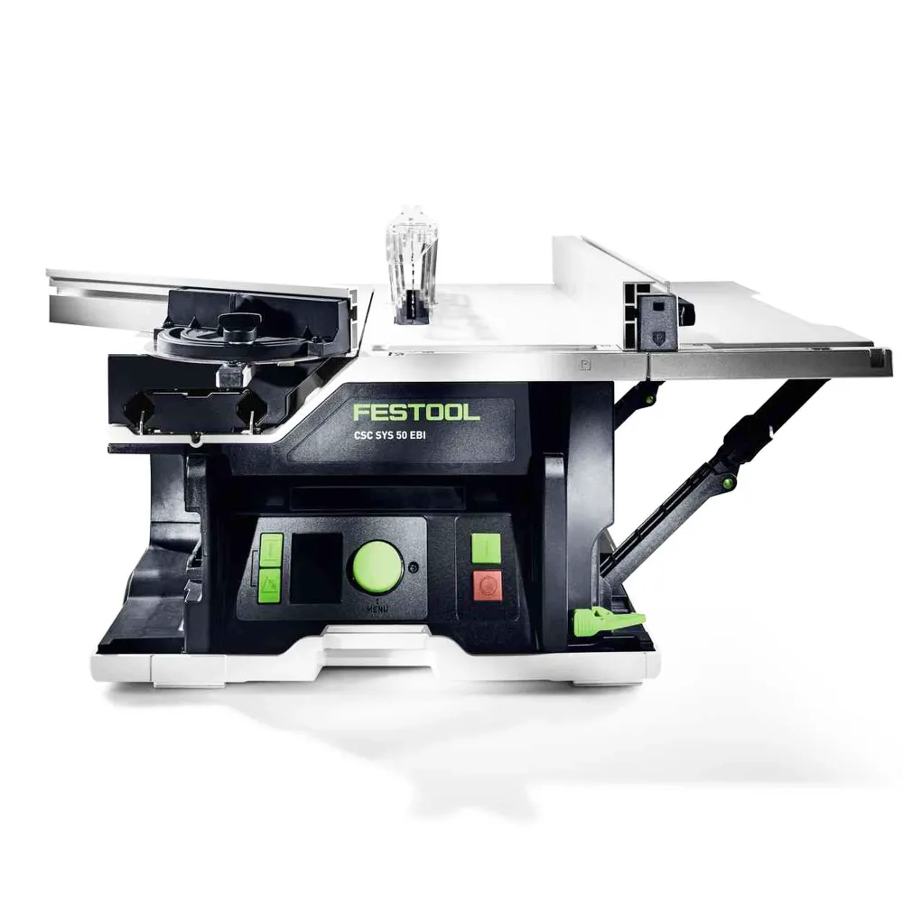 Scie circulaire à table Festool Kit CSC SYS 50 EBI 2x18V 5Ah