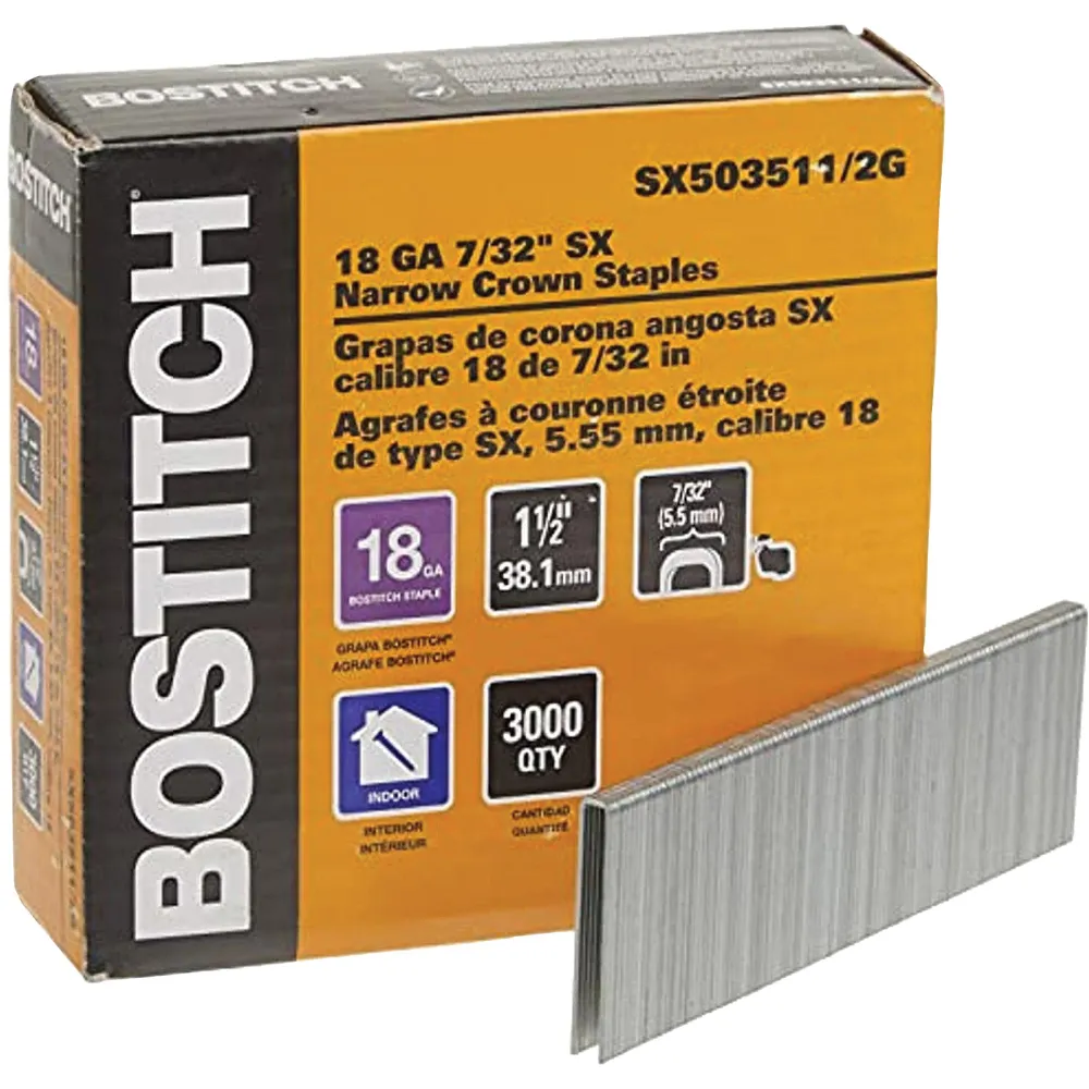 Agrafes de couronne STANLEY BOSTITCH