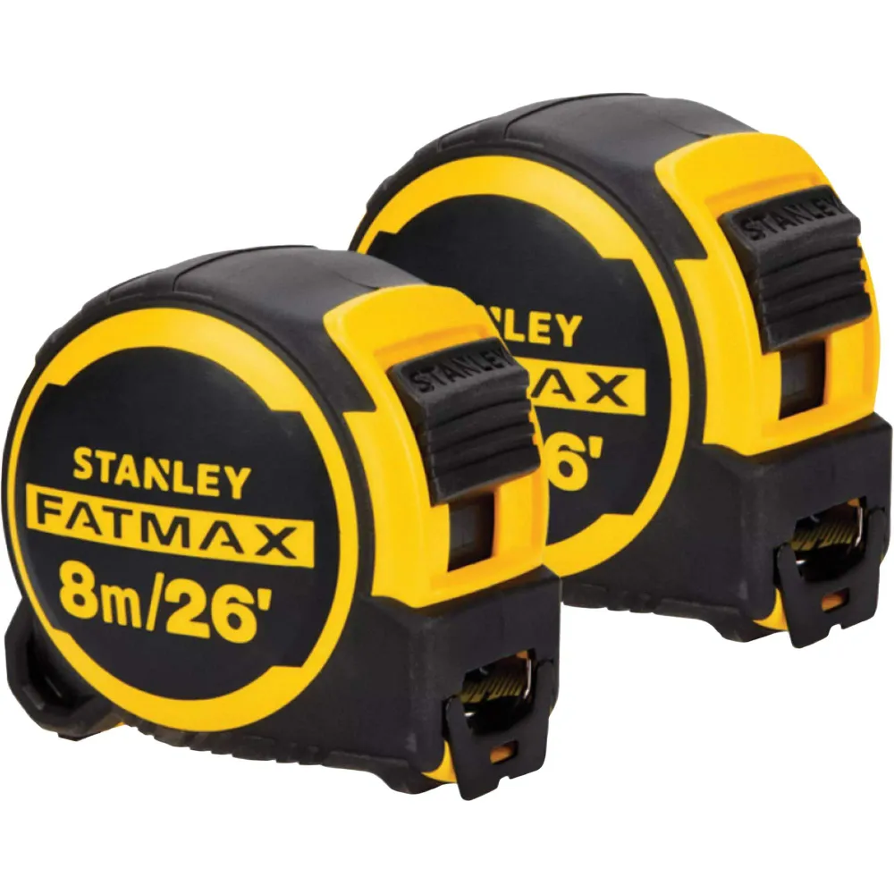 FATMAX® Classic Tape Measures, 1-1/4" x 26'/8 m, Imperial & Metric Graduations Stanley Tools