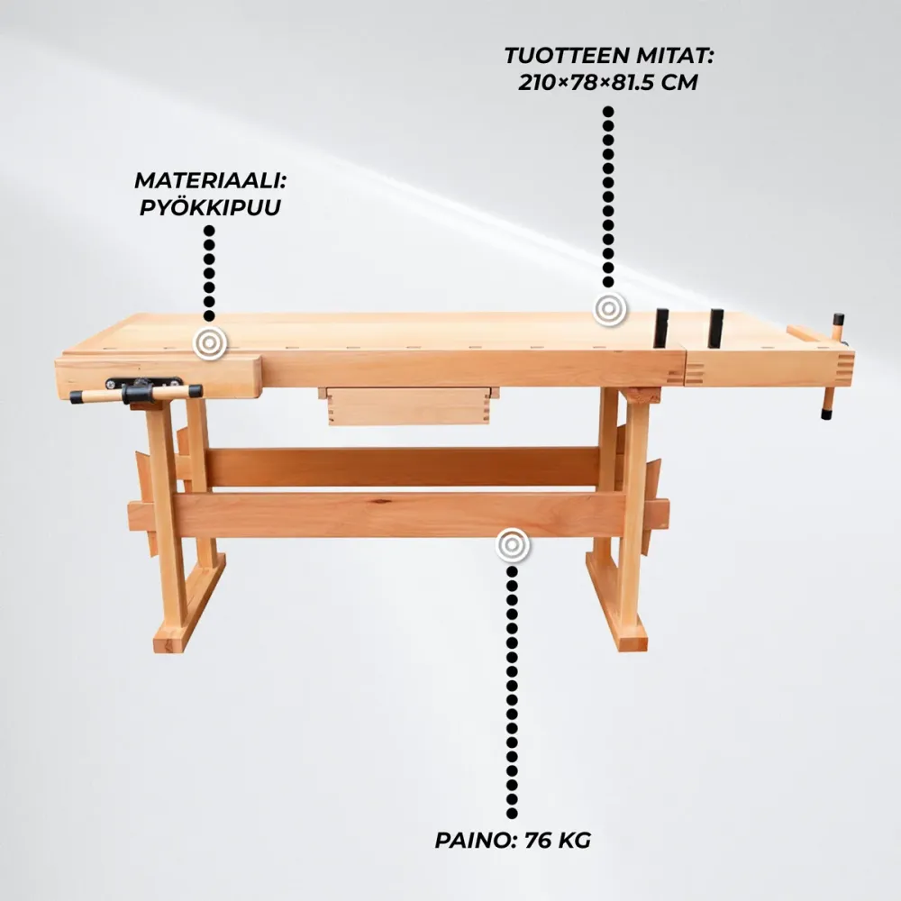 Établi de Menuisier Lykke Pro