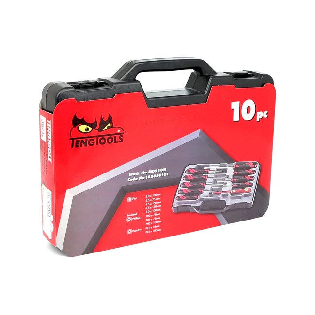 Teng Tools Mega Drive Screwdriver Set