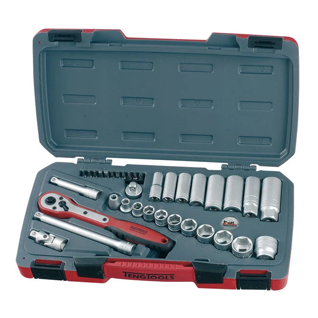 Teng Tools 3/8" Socket Wrench Set US Sizes