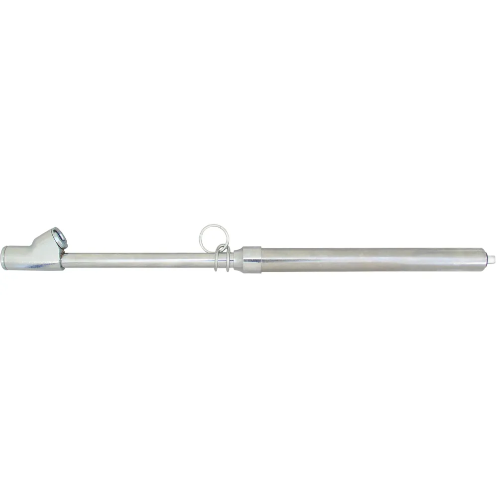 Manomètres pour pneus - Type à double roue - Manomètres à double mandrin droit (barre en nylon) TOPRING
