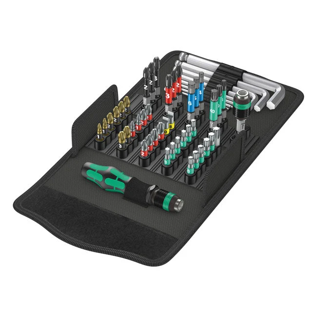 Wera Bit Pouch Bits L-Keys & Handle Kit Kraftform Kompakt