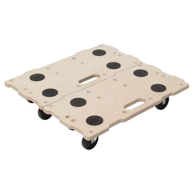 Pack de 2 supports roulants connectables WOLFCRAFT FT 400