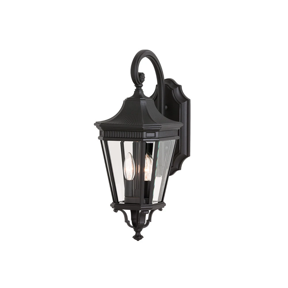 Applique d’extérieur Cotswold Lane noire 52,1 cm