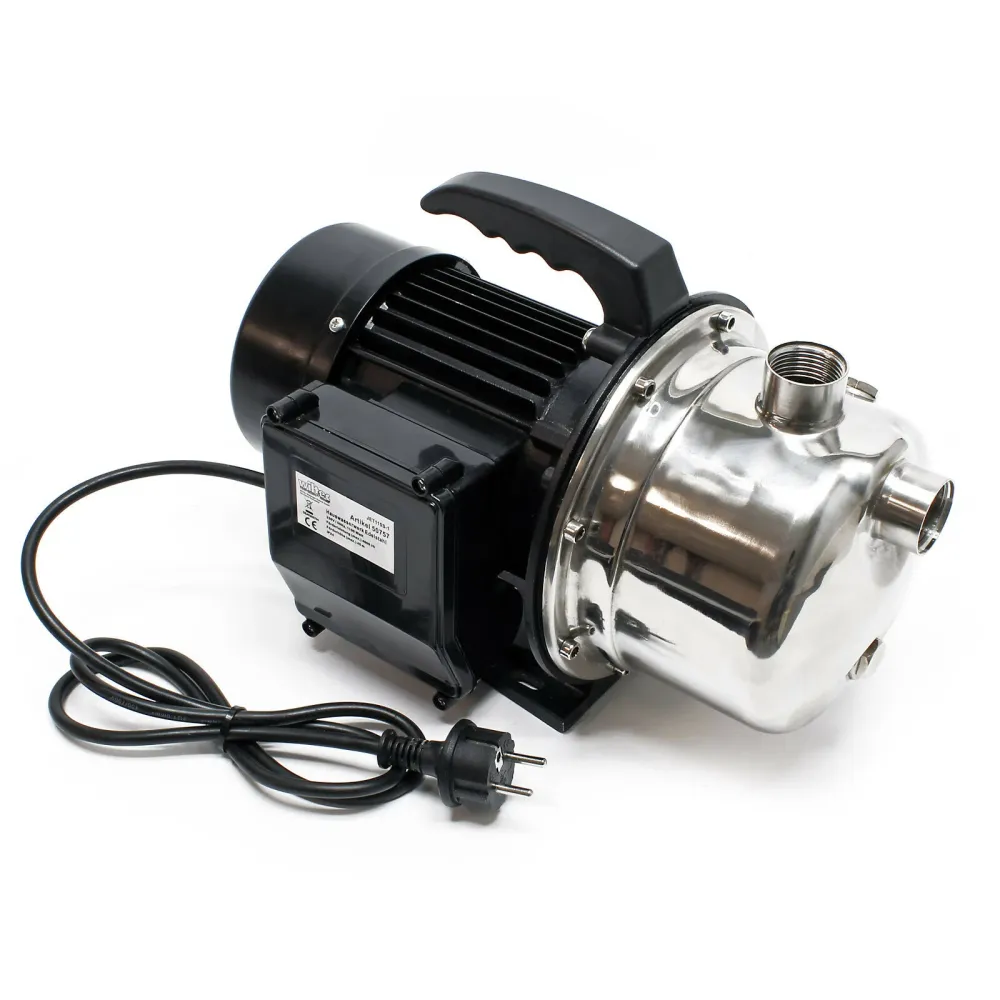 Pompe eau domestique à emporter électrique jardin acier fin 1100 watts 4600 litres par heure 16_0002463
