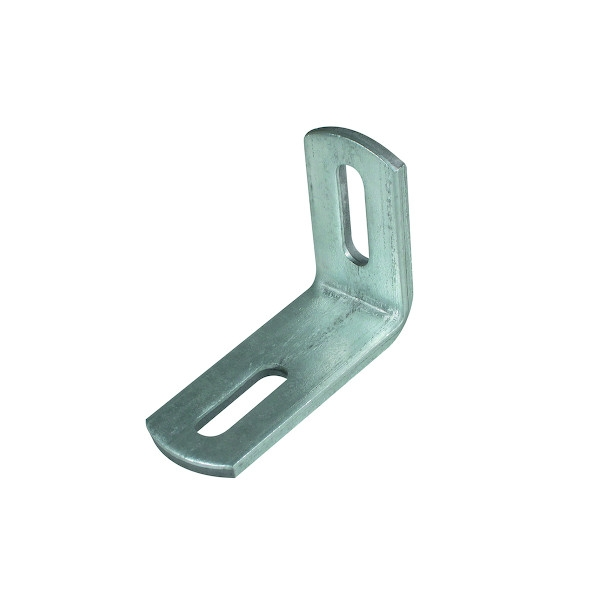 Équerre combinée Équerre d'assemblage perforation ovale - 90 ° - 76 x 53 mm - WALRAVEN