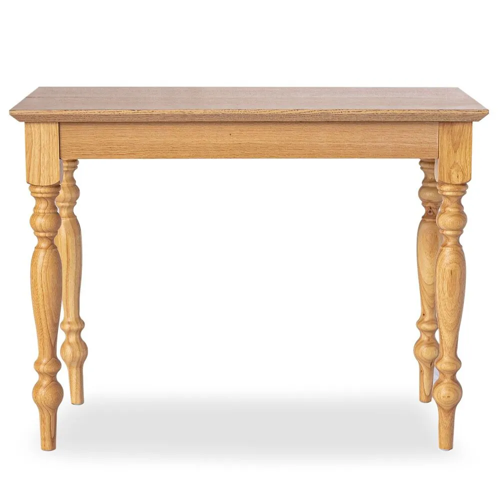 Table console extensible 250cm Elegancy Chêne évident à montage mural