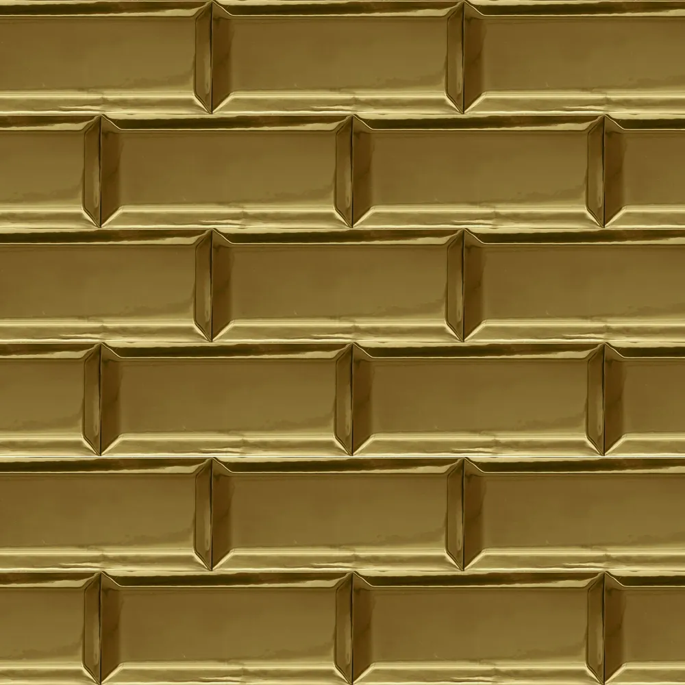 Carrelage en céramique de porcelaine - Collection SUBWAY ORO disponible en 1 tailles, 2 couleurs et 1 finition.