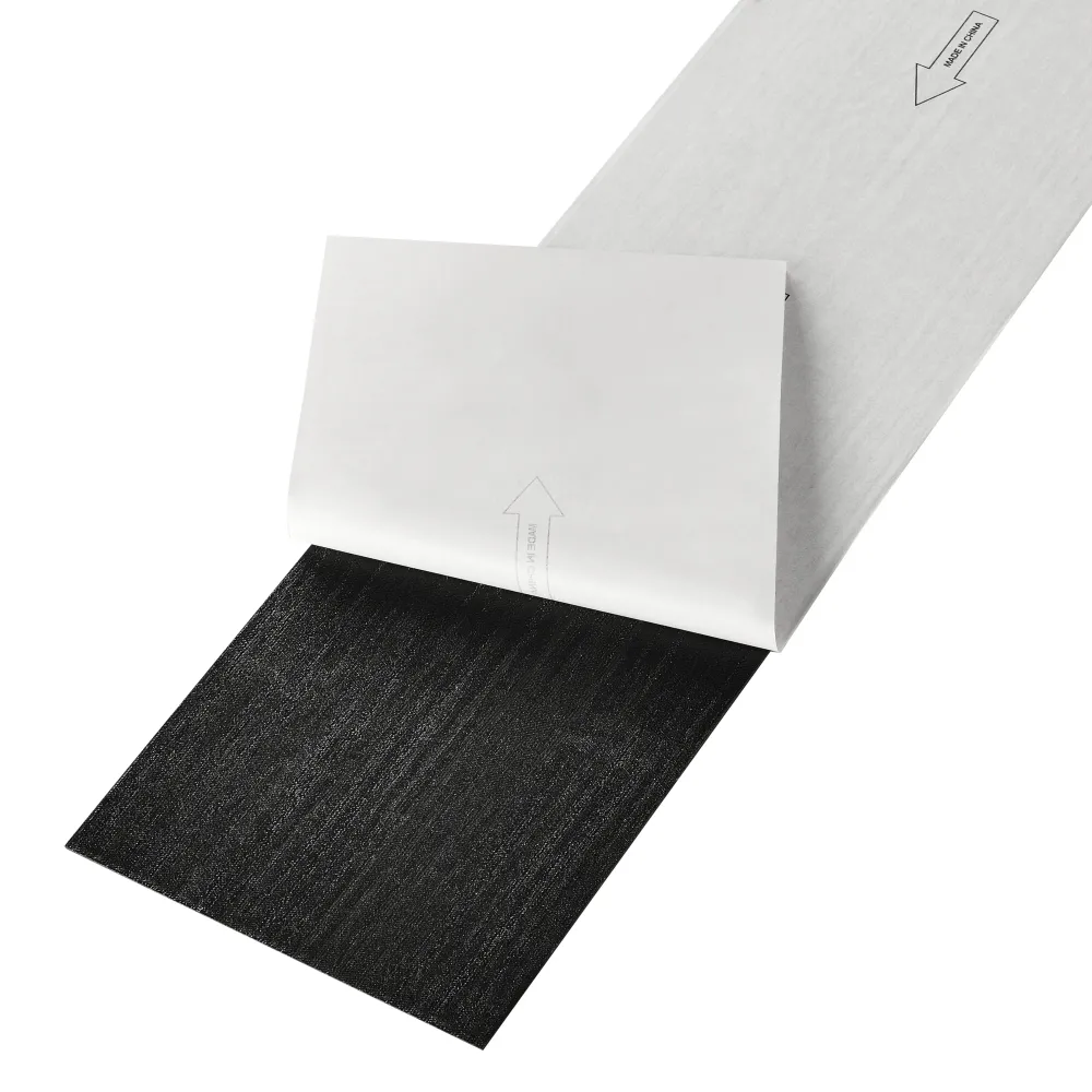 Revêtement de sol adhésif PVC vinyle 28 pièces 3,92 m² gris accent chêne grisé 03_0007222