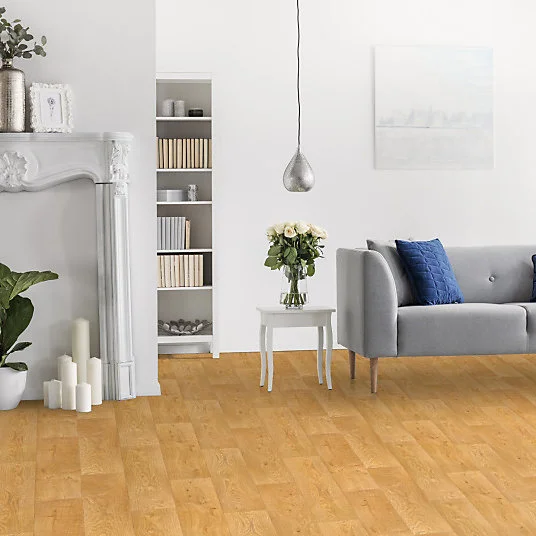 Sol Vinyle First - Effet parquet chêne ancestral - Rouleau de 3m x 30m